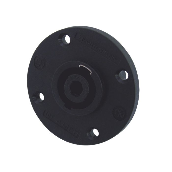NEUTRIK Speakon paneelplug 4polig rond N-NL4MPR