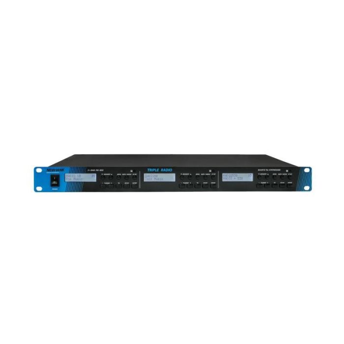 NewHank triple radio 3 independant FM/DAB tuner in 1U housing
