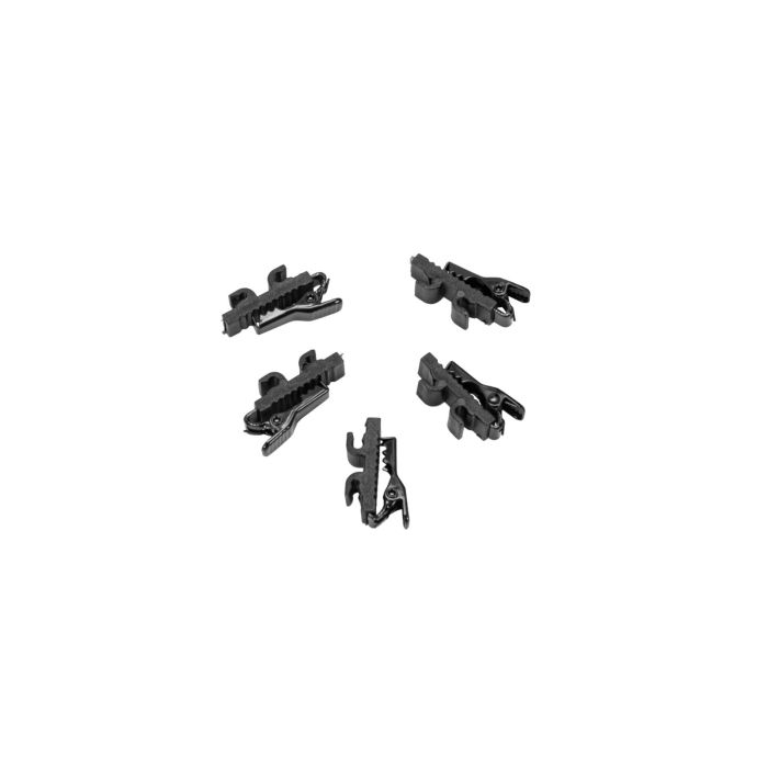 OMNITRONIC microkabelclip MK2 , Zwart 5x