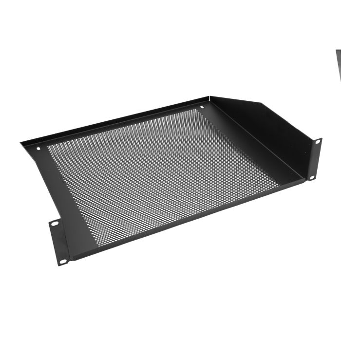 Omnitronic Rackbase 2U met ventilatiegaten