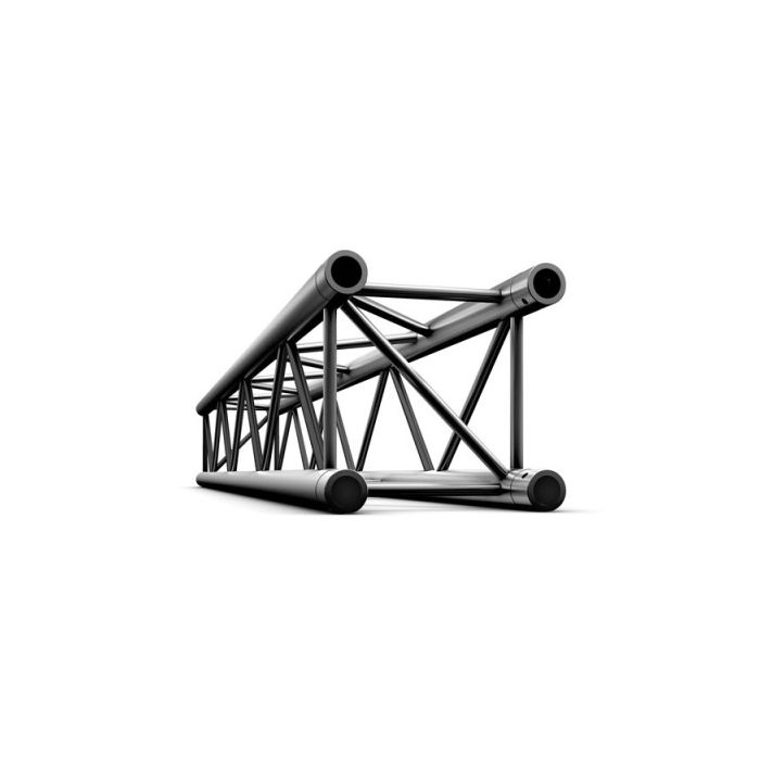 Milos QTB1000 Black Vierkant Truss Lengte 1000mm Zwart gepoedercoat