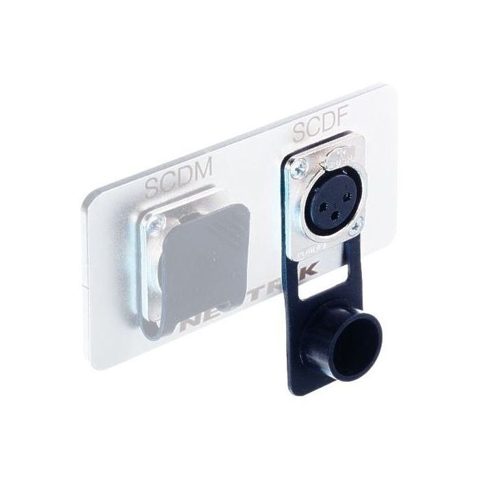 Neutrik Rubber sealing cover voor XLR D-size female