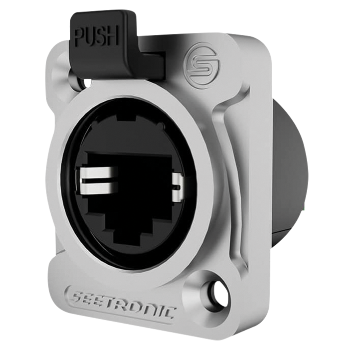 Seetronic RJ45 Chassis
Chassisconnector met vergrendelingssysteem - IP65
