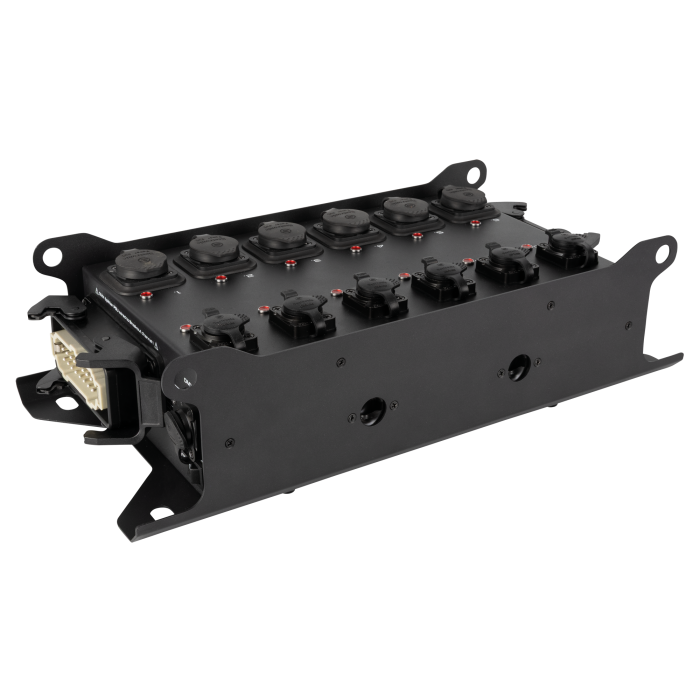 Showgear PowerCore 2m.6p - DMX Breakout Multipin H16 in/uit
