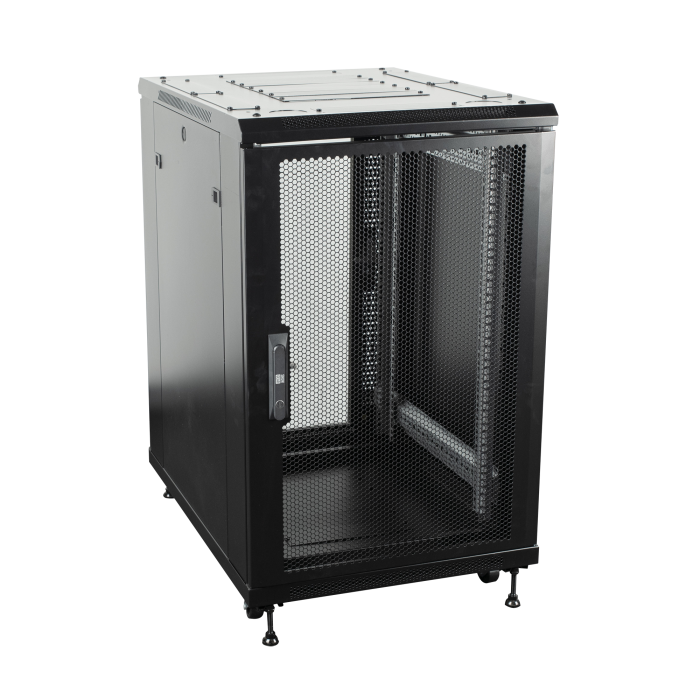 Showgear RCA-FSM Network Cabinet, Mesh Door 18U