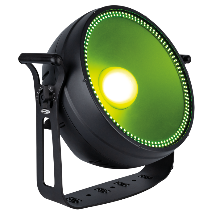 Showtec Lumina Sola 500 W RGBAL LED-blinder met RGB LED-ringeffect