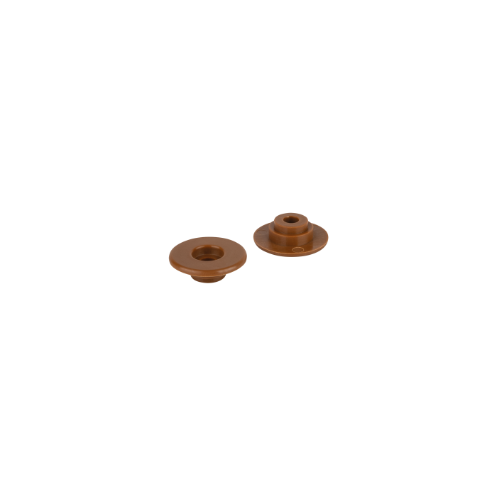 Wentex CURTFIX® Gekleurde Ringen voor Gordijnklem Set van 50 - bruin