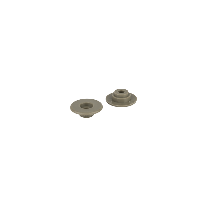 Wentex CURTFIX® Gekleurde Ringen voor Gordijnklem Set van 50 - Grijs