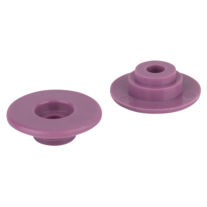 Wentex CURTFIX® Gekleurde Ringen voor Gordijnklem Set van 50 - Paars