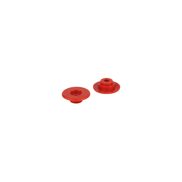 Wentex CURTFIX® Gekleurde Ringen voor Gordijnklem Set van 50 - Rood