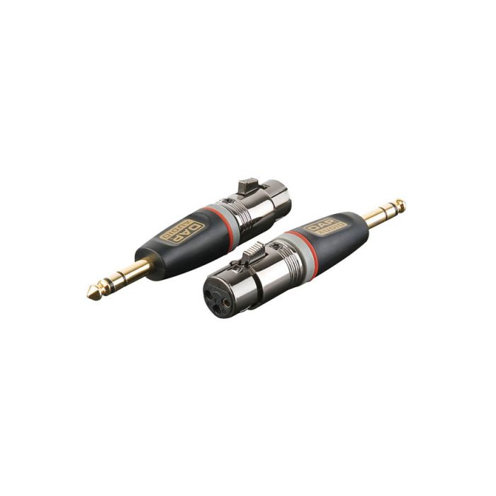 XGA24 - XLR Female 3polig verloop naar Jack Male stereo gebalanceerd