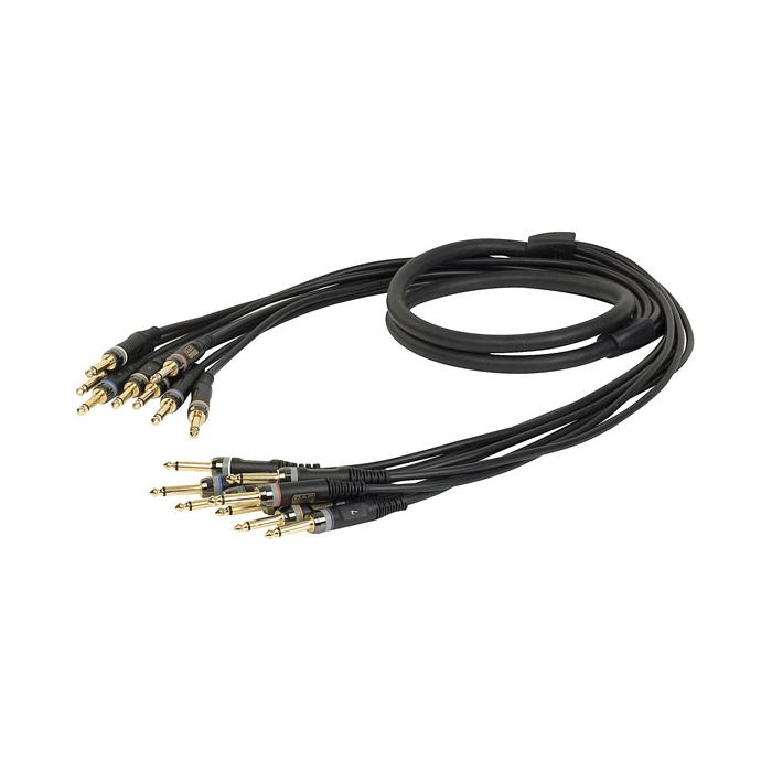 Dap XGL376 - Jack mono > Jack mono, 8-way 6 MTR