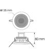 OMNITRONIC CS-4S Ceiling Speaker black