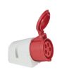 Showtec CEE 32A 400V 5p Wallmount Female
