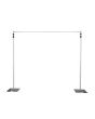 EUROLITE MCS-4248 Mobile Curtain Stand
Variable aluminum curtain stand 2.5 - 4.8 m