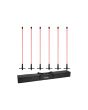 EUROLITE Set 6x LED Neon Stick 134cm RGB + Soft Bag