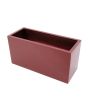 EUROPALMS LEICHTSIN CUBE-50 Plantenbak glanzend rood
