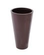 EUROPALMS LEICHTSIN ELEGANCE-69 Plantenbak glanzend bruin