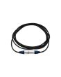 PSSO XLR Cable COL 3-pin 5m black Neutrik conectors