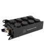 Showgear PowerCore 1m.8s Breakout Multipin H16 in naar 8x Schuko