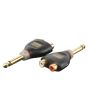 XGA41 - Jack Male mono plug naar 2 x RCA Female ( 2 x chinch naar 1 x jack aansluiten )