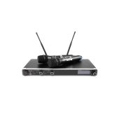 OMNITRONIC UHF-302 2-kanaals draadloos microfoonsysteem 823-832 / 863-865MHz