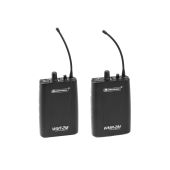 OMNITRONIC Set WMT-2M UHF-zender + WMR-2M UHF-ontvanger
