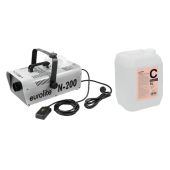 EUROLITE Set N-200 Smoke machine + C2D Smoke fluid 5liter