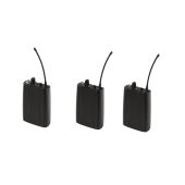 OMNITRONIC Set WMT-1M UHF Transmitter + 2x WMR-1M UHF Receiver