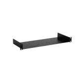 OMNITRONIC Niet 19 inch drager 1HE  1/253 zwarte Multistandaard Gaten