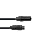 EUROLITE DMX cable SEC-1 IP65 3pin 5m black