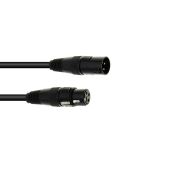 EUROLITE DMX cable XLR 3pin 20m zwart
