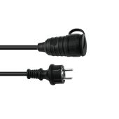 EUROLITE Verleng kabel 3 mmtr  3x1,5mm dekabels voor de evenement techniek