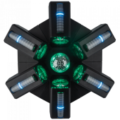 Showtec Typhoon 640 6x RGBW LED-spiegelboleffect