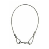 Showgear Safety Kabel BGV-C1, 75 cm 75 cm, Ø 6 mm VBG-70 gecertificeerd 