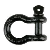 Eller Chain Shackle 4.75T WLL 4.75T borstbout, zwart 