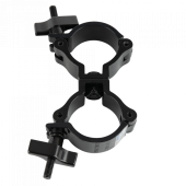 Showgear Compacte Swivel Coupler WLL: 100 kg - aluminium - zwart