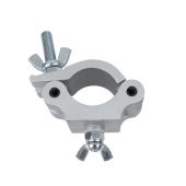Showtec Half Coupler 500kg Silver, for 50mm tube