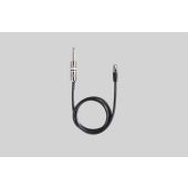 Shure WA302 INSTRUMENT KABEL Instrument kabel, 6,3mm Jack en 4-pin mini connector, compatibel met alle Shure bodypack zenders, lengte: 60 cm