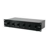 OMNITRONIC PA 6-zone Stereo vol contr 5 W Black