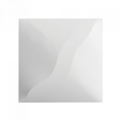 Wentex 3D Deco Panel Wave Voor 2 x Wentex SET Frame - A Module 50 x 100 cm