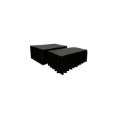 Wentex Stage Skirt MCS 300 g/m²
Zwart - 620 x 20 cm (B x H) - ongeplooid