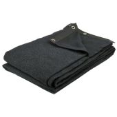 Showgear Glamourmolton Backdrop, Black 300 x 300cm