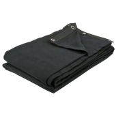 Showgear Dekomolton Backdrop, Black 400 x 300cm