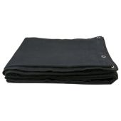 Showgear Dekomolton Backdrop, Black 300 x 600cm