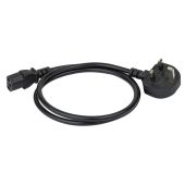 Showtec IEC C13 to UK BS13 Plug
3 x 1,5 mm² 1 m