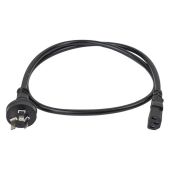 Showtec IEC C13 to UK BS13 Plug
3 x 1,5 mm² 1 m