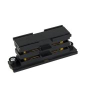 Artecta 3-Phase Straight Connector Black - RAL9004 