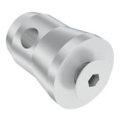 Milos truss CON88B Half Conical Connector P-truss met schroefdraad M10 incl. Bolt for Baseplate