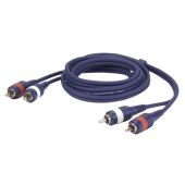 DAP FL246 2x cinch naar 2x cinch 6 mtr RCA kabel